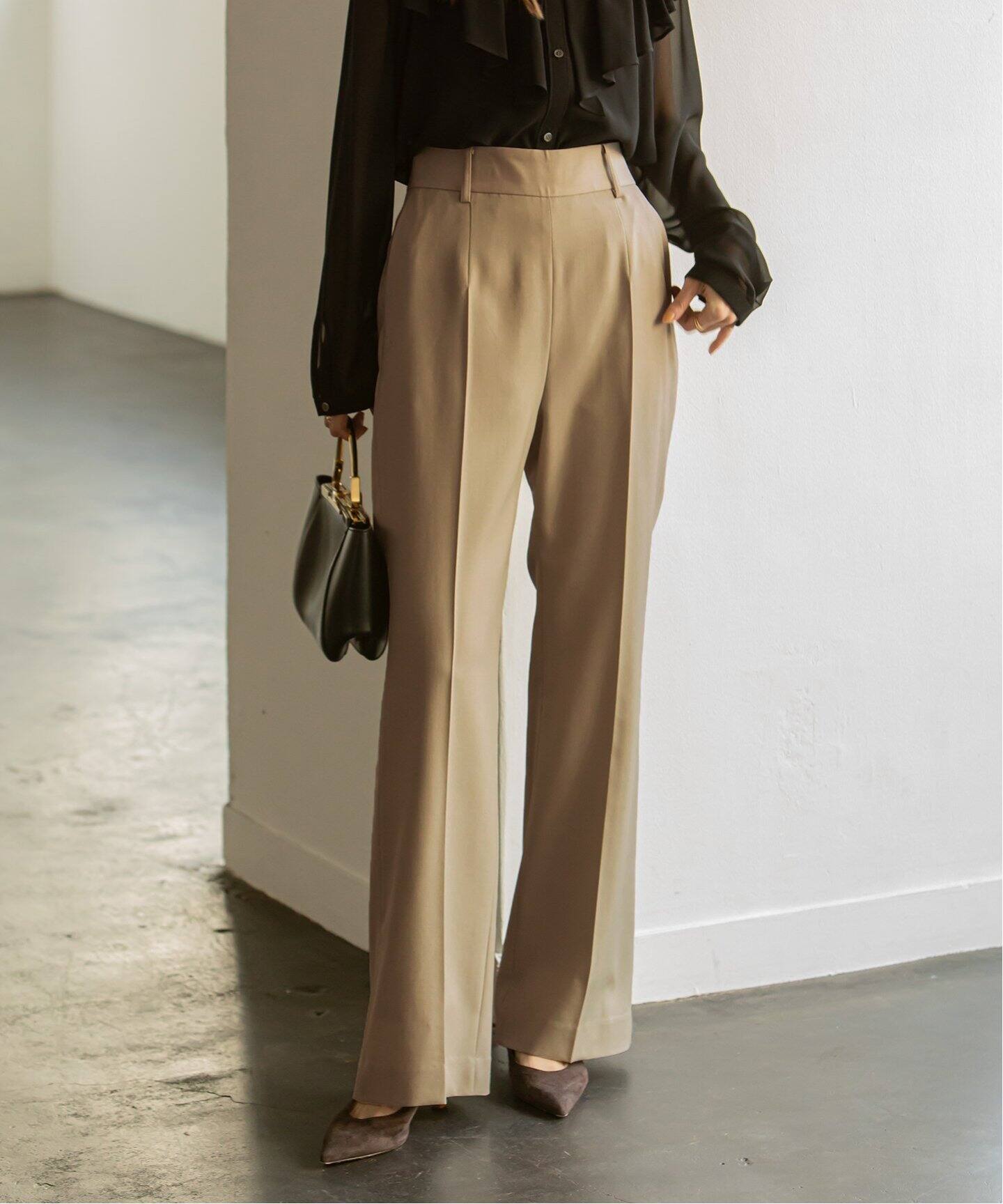 ハイウエストブーツカット◇（その他パンツ）｜NOBLE（ノーブル）の  