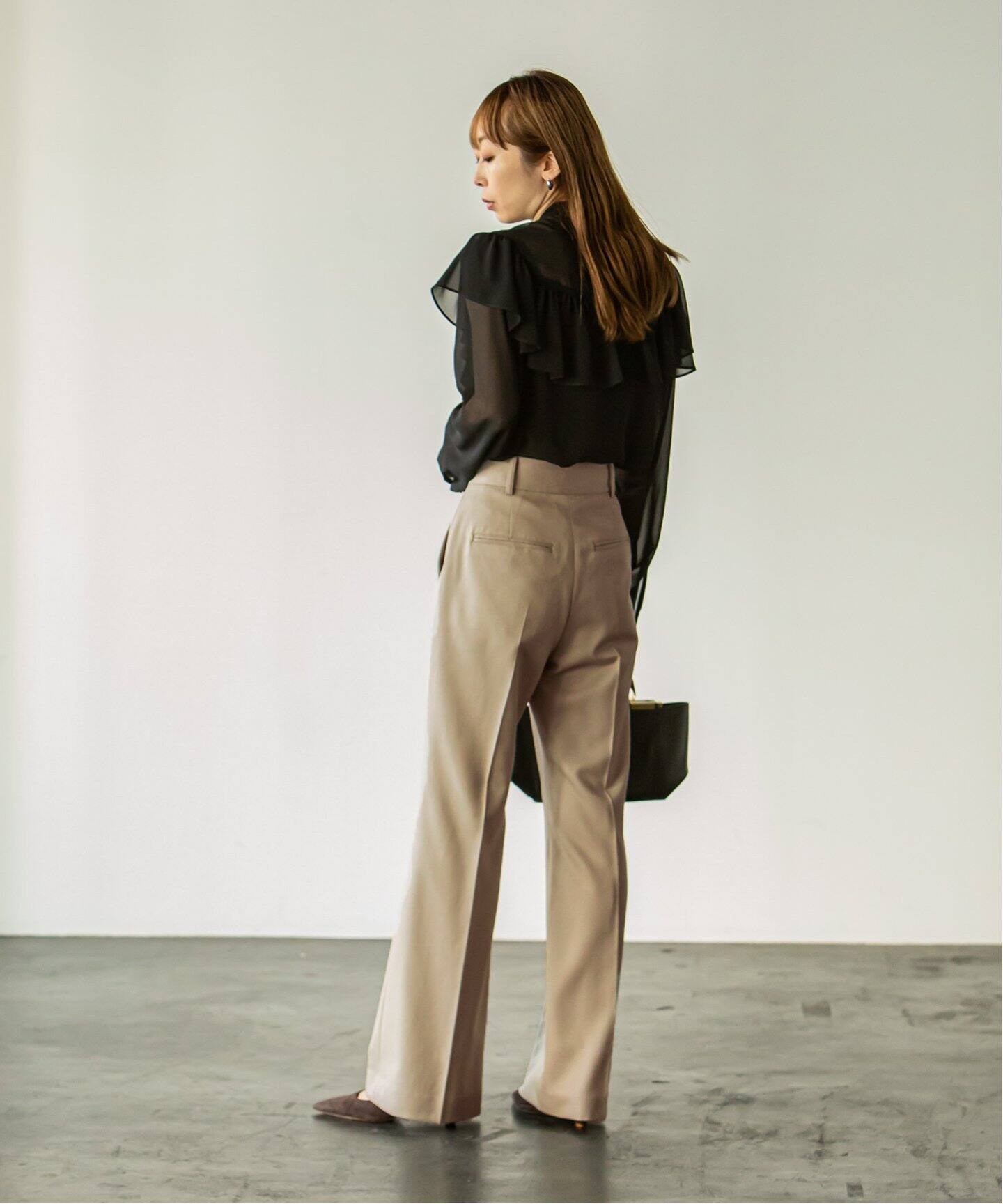 ハイウエストブーツカット◇（その他パンツ）｜NOBLE（ノーブル）の  