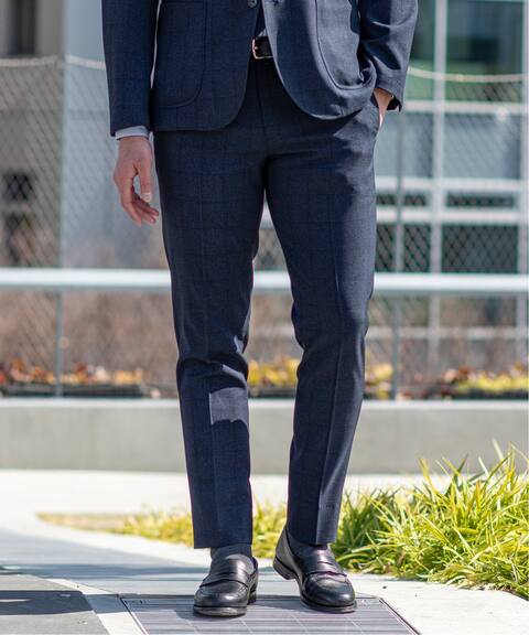 Function Mobile ウィンドウペン パンツ セットアップ対応 Edifice エディフィス 公式のファッション通販 Baycrew S Store