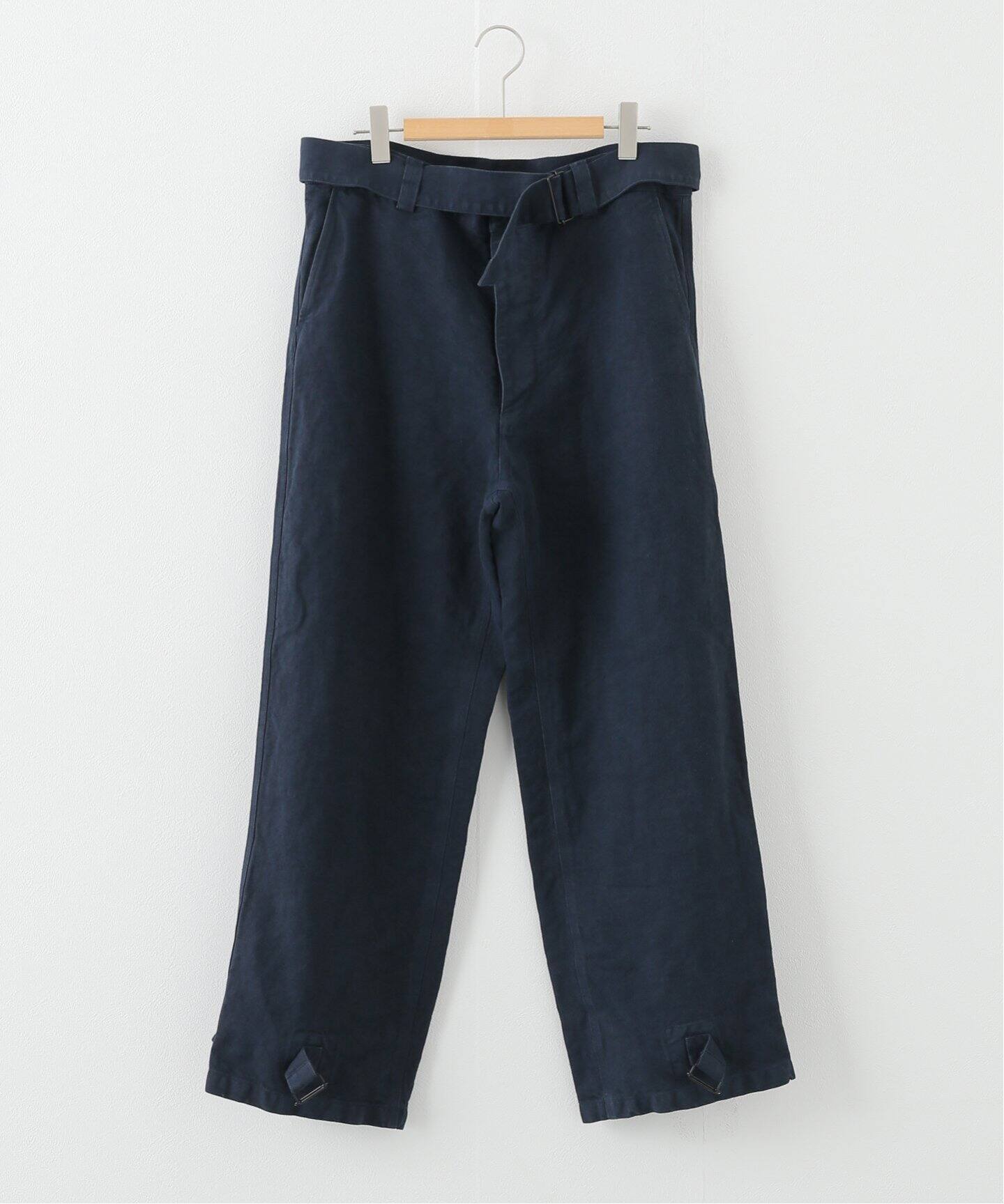 ETS.MATERIAUX / マテリオ】M-38 ベルテッドパンツ（カーゴパンツ 