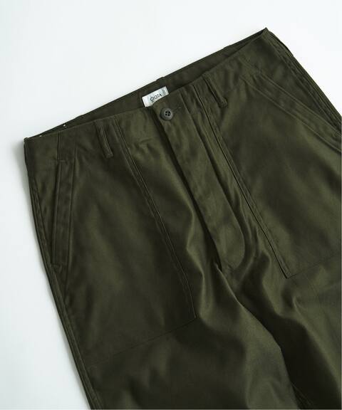 【CIOTA / シオタ】EDIFICE別注 スビンコットンモールスキンベイカーパンツ  詳細画像1