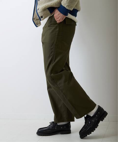 【CIOTA / シオタ】EDIFICE別注 スビンコットンモールスキンベイカーパンツ  詳細画像6