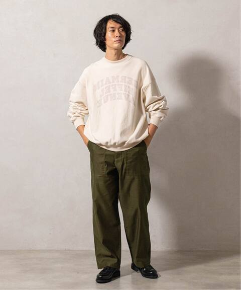 【CIOTA / シオタ】EDIFICE別注 スビンコットンモールスキンベイカーパンツ  詳細画像9