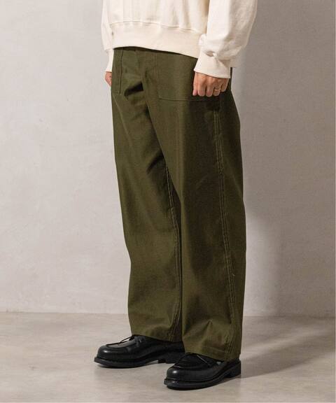 【CIOTA / シオタ】EDIFICE別注 スビンコットンモールスキンベイカーパンツ  詳細画像10