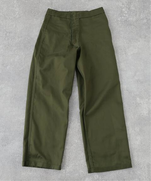 【CIOTA / シオタ】EDIFICE別注 スビンコットンモールスキンベイカーパンツ  詳細画像28