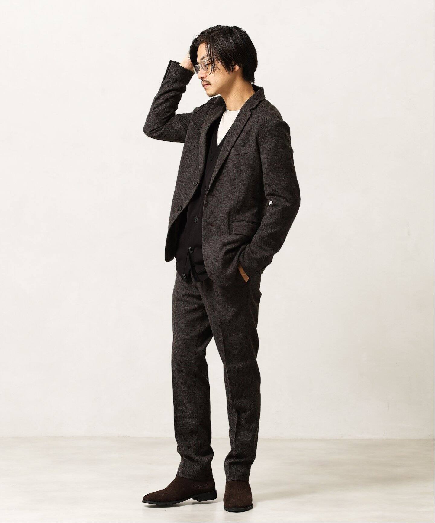 TORAY lumilet wool チェックパンツ（その他パンツ）｜417 EDIFICE 