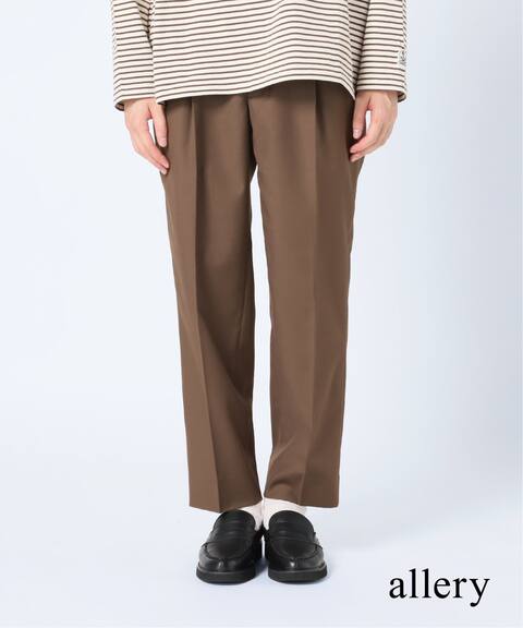 Allery アレリ Slacks Tapered スラックス テーパード 417 Edifice フォーワンセブン エディフィス 公式のファッション通販 Baycrew S Store