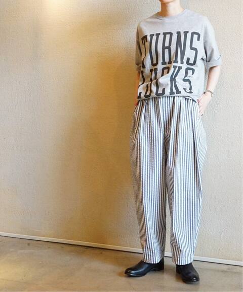 キャンディストライプ イージークロップドパンツ Journal Standard Luxe ジャーナルスタンダード ラックス 公式のファッション通販 21030440044020 Baycrew S Store