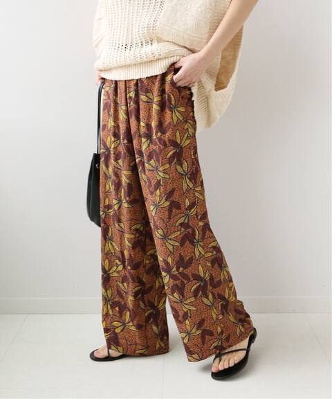 予約 Deveaux アフリカンリーフイージーパンツ Journal Standard Relume ジャーナルスタンダード レリューム 公式の ファッション通販 Baycrew S Store