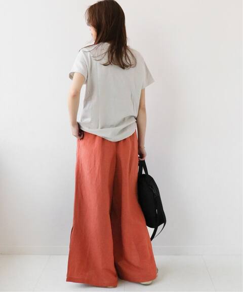 追加 リネンレーヨンハイウエストスリットガウチョパンツ Journal Standard Relume ジャーナルスタンダード レリューム 公式のファッション通販 Baycrew S Store