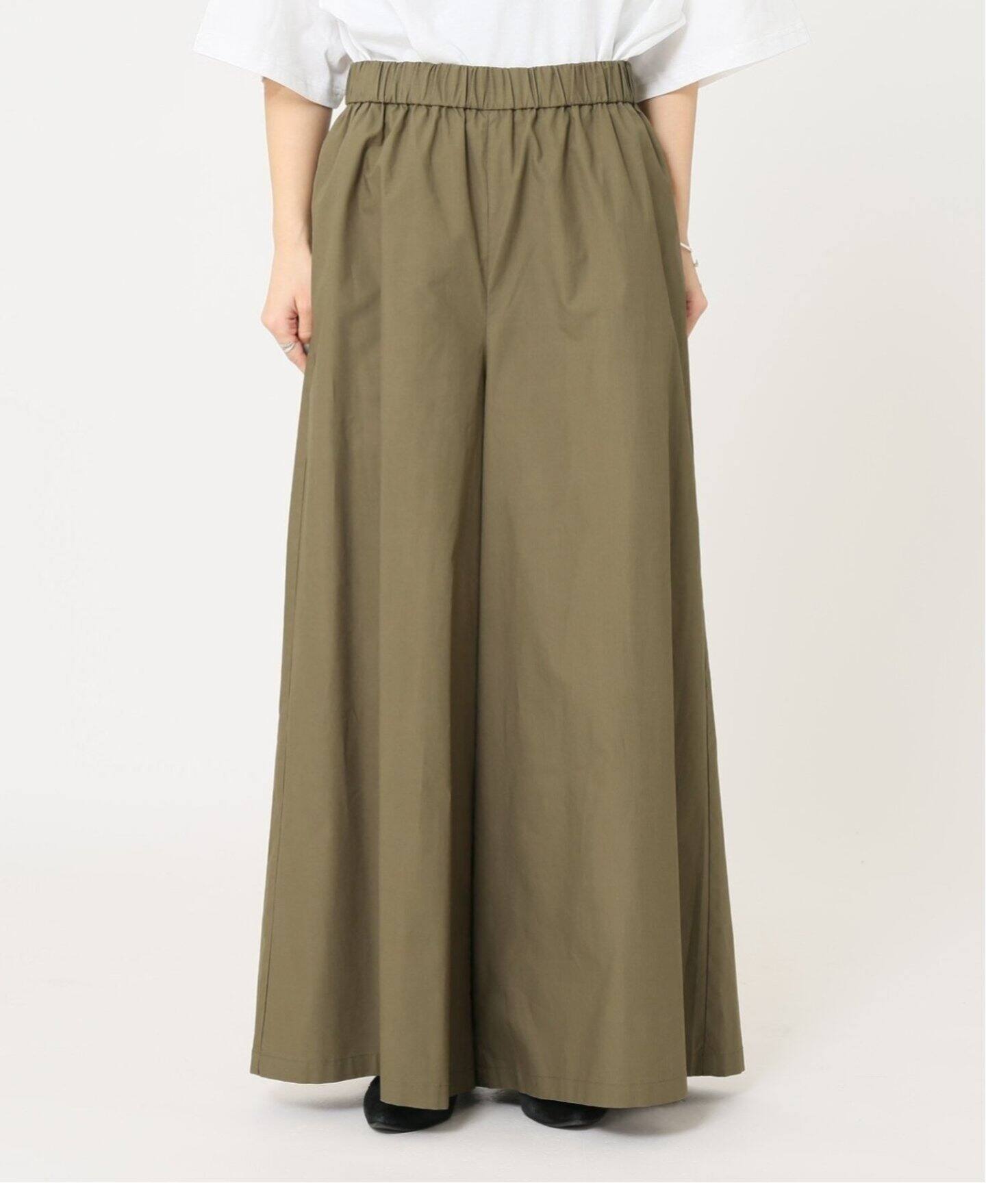 追加5》コットンタイプライターギャザーパンツ◇（その他パンツ  