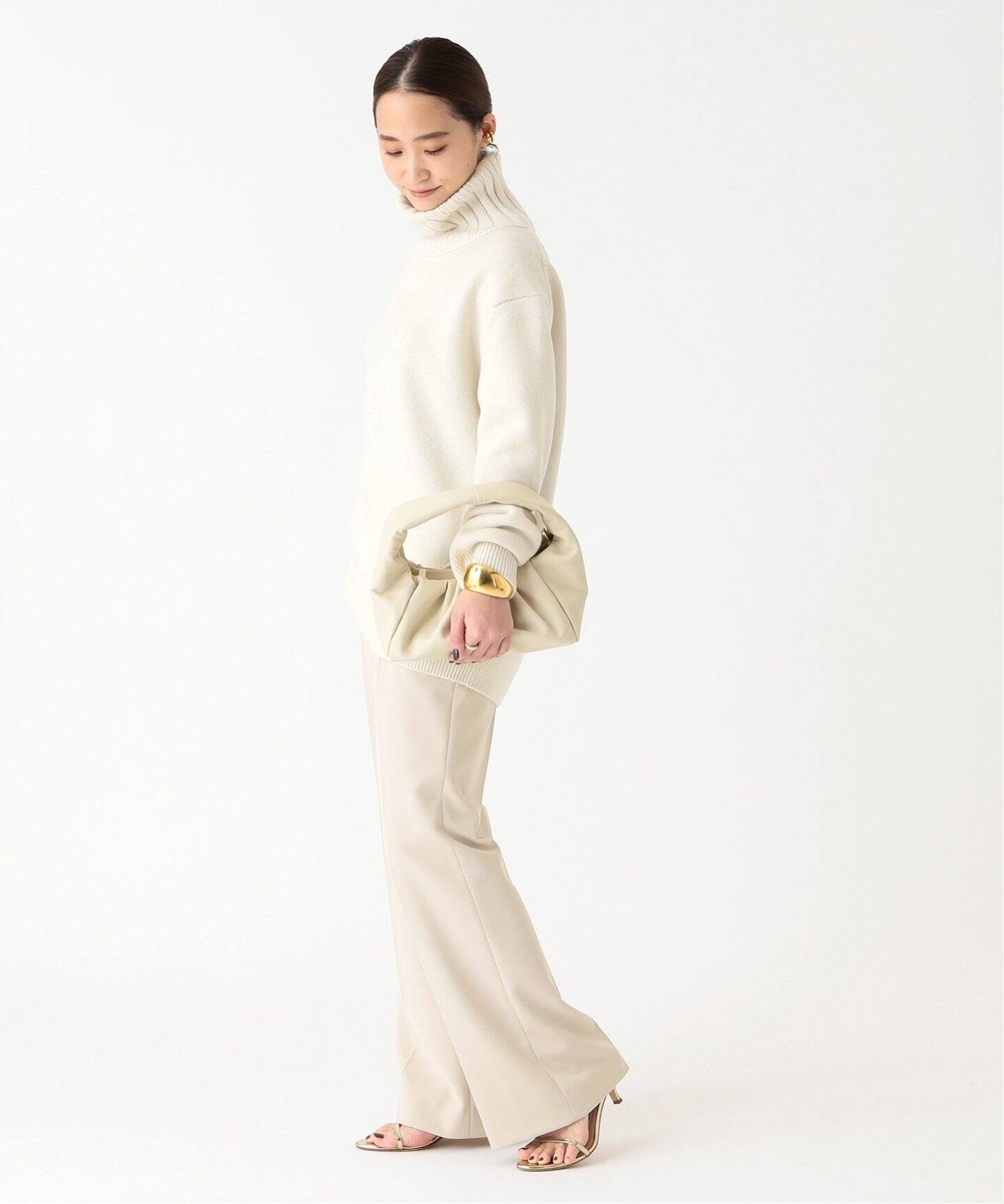 追加イージーフレアパンツ(2wayカルゼ)（その他パンツ）｜Deuxieme  