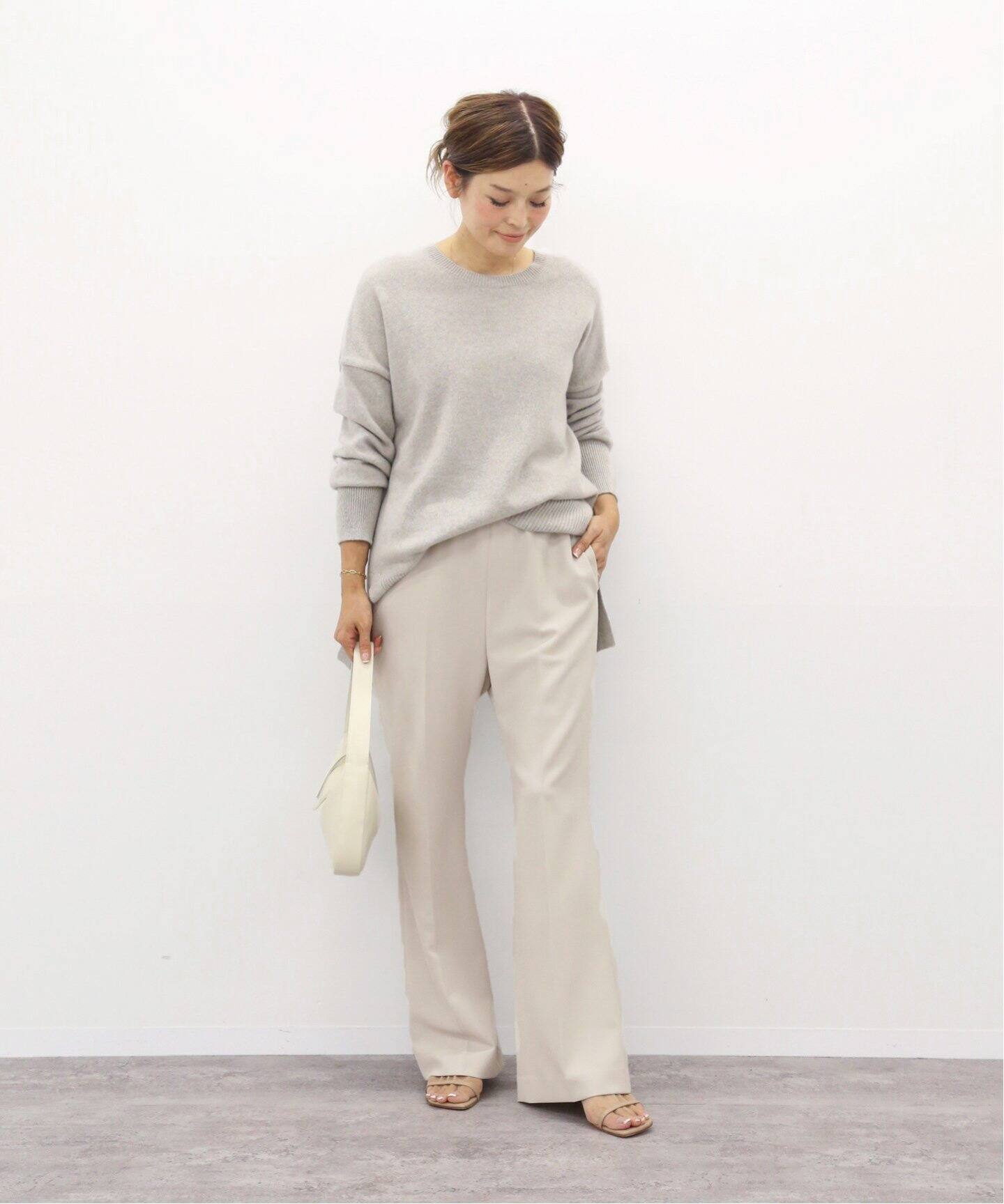 追加イージーフレアパンツ(2wayカルゼ)（その他パンツ）｜Deuxieme  