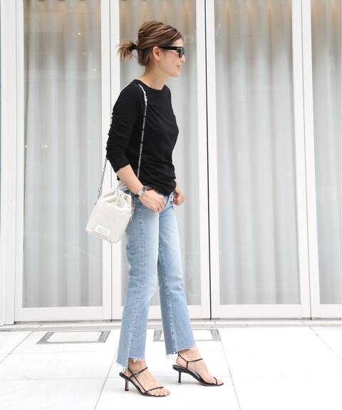 Mother マザー Light Blue Insider Crop Deuxieme Classe ドゥーズィエム クラス 公式のファッション通販 Baycrew S Store