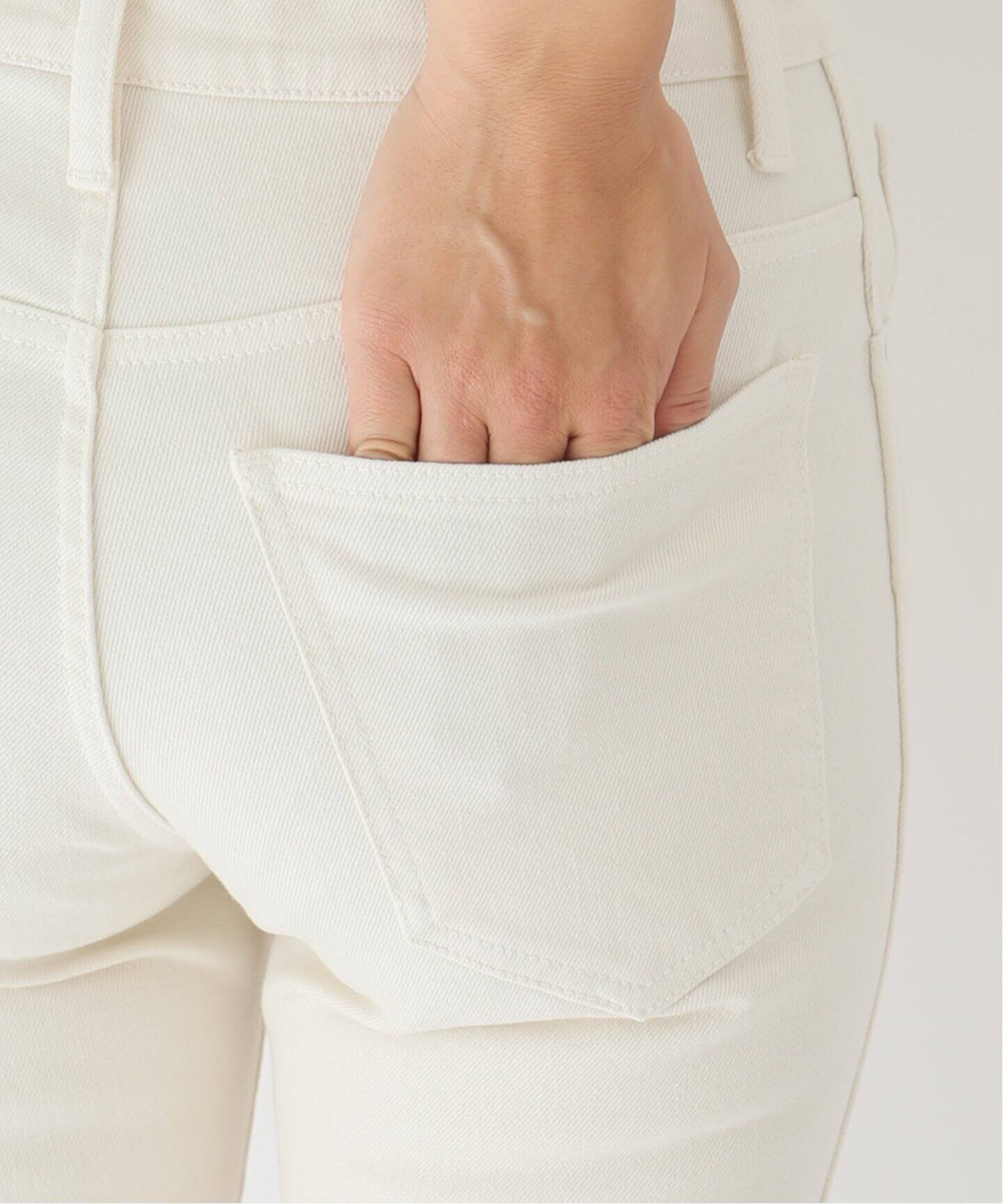 Cropped Denim（デニムパンツ・ジーンズ）｜L 