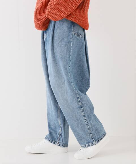 Uru ウル Tuck Pants Indigo Wism ウィズム 公式のファッション通販 Baycrew S Store Uru ウル Tuck Pants Indigo Wism ウィズム 公式のファッション通販 Baycrew S Store