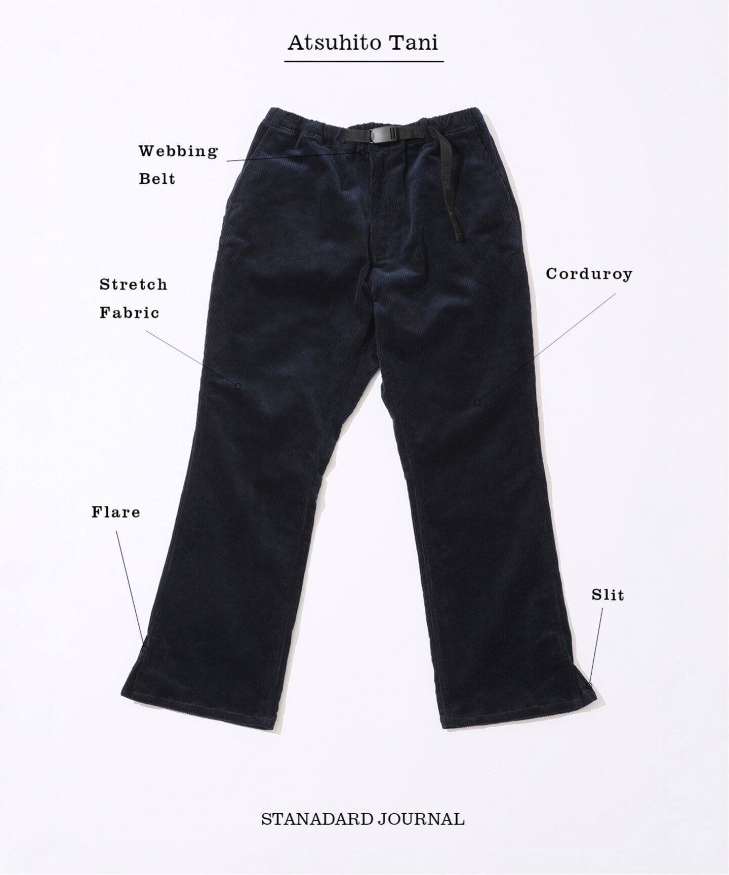 STANDARD JOURNAL / スタンダード ジャーナル】by TANI Easy Pants 