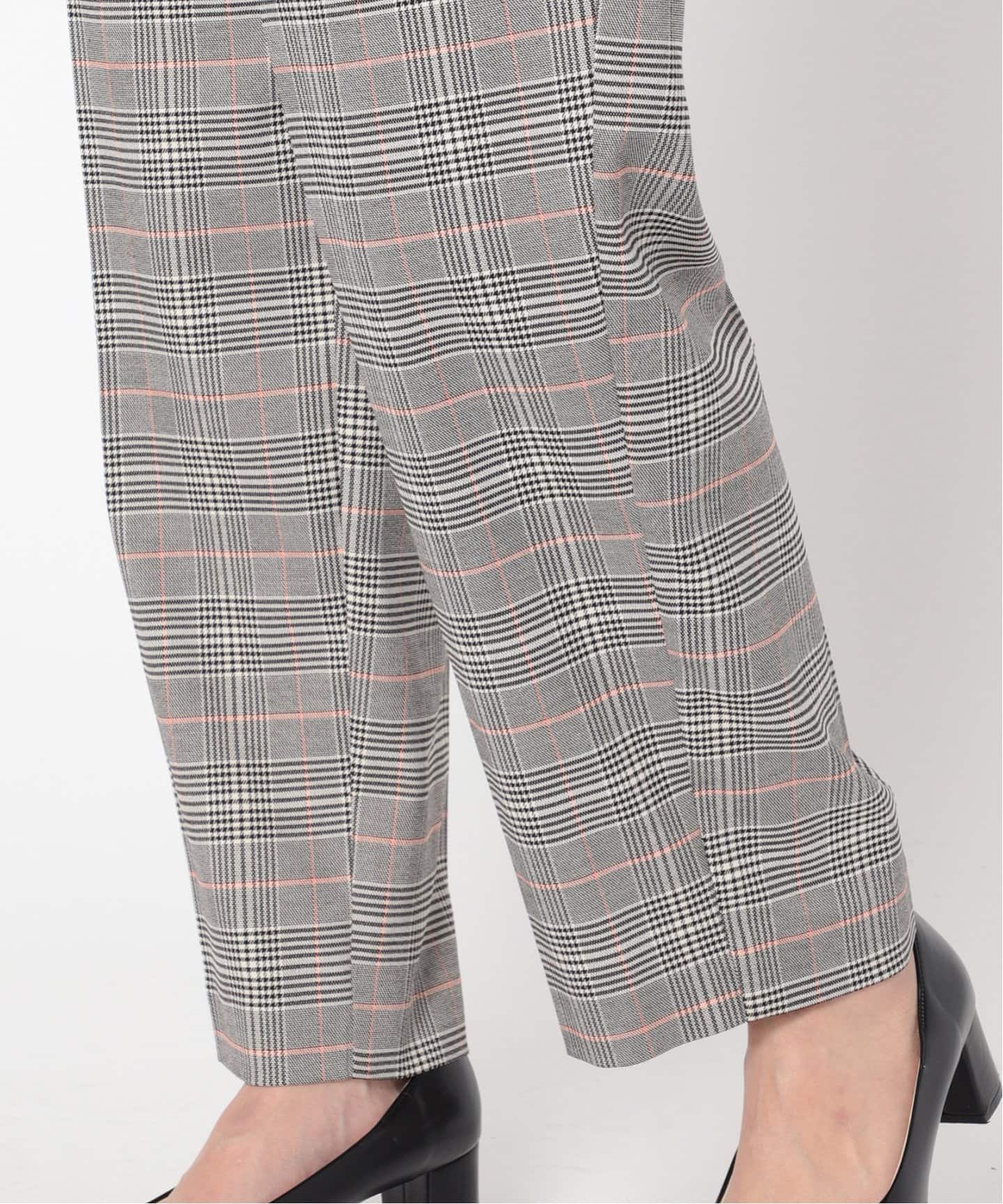 【週末セール】SUSURI チェックパンツ ダブルツイルチェックパンツ◇｜ベーセーストックのアウトレット