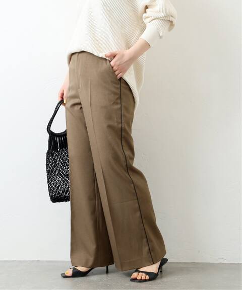 J リネンライクギャバワイドパンツ Joint Works ジョイントワークス 公式のファッション通販 Baycrew S Store