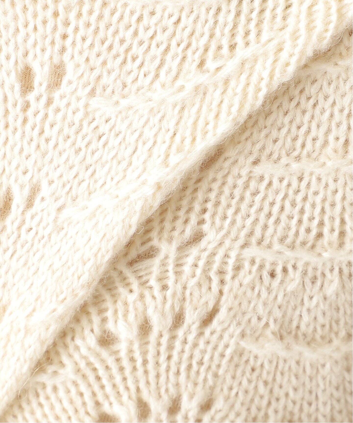 ウールクロシェフレアパンツ（その他パンツ）｜EDIT.FOR LULU  