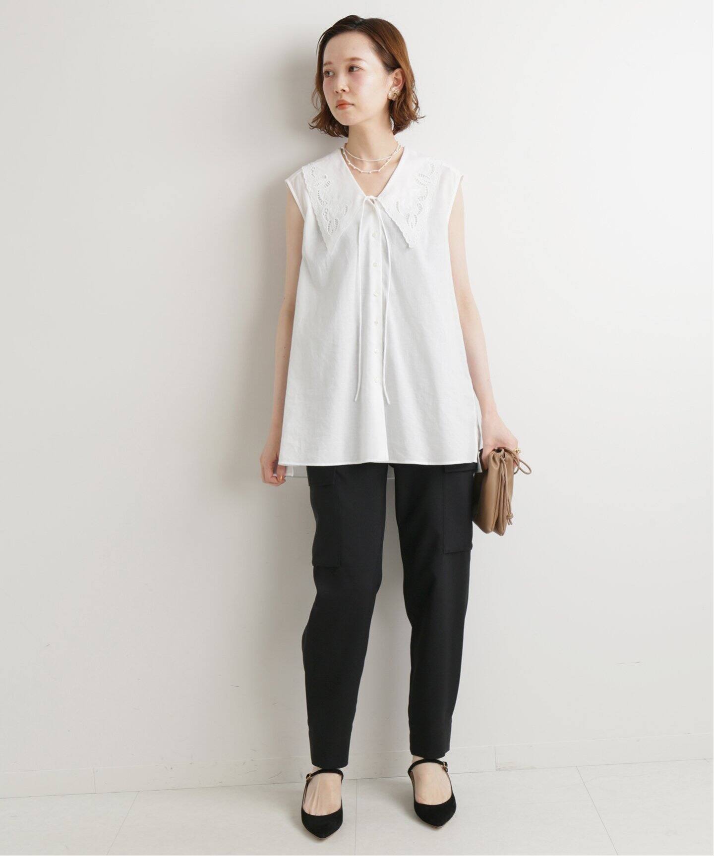 Wooly Tro カーゴパンツ◇|IENA(イエナ)公式のファッション通販 【超目玉枠】 イエナ トップス グレー ブラック シャツ/ブラウス(半袖/袖なし)