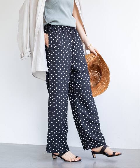 アートプリントイージーパンツ Iena イエナ 公式のファッション通販 Baycrew S Store