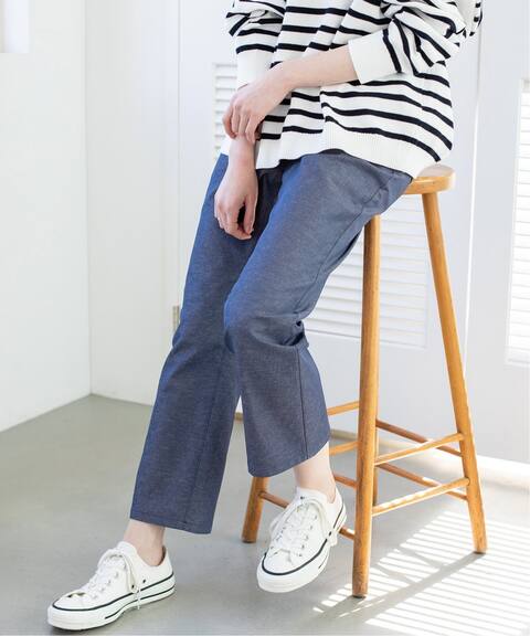 スリムストレッチクロップドパンツ Iena イエナ 公式のファッション通販 Baycrew S Store