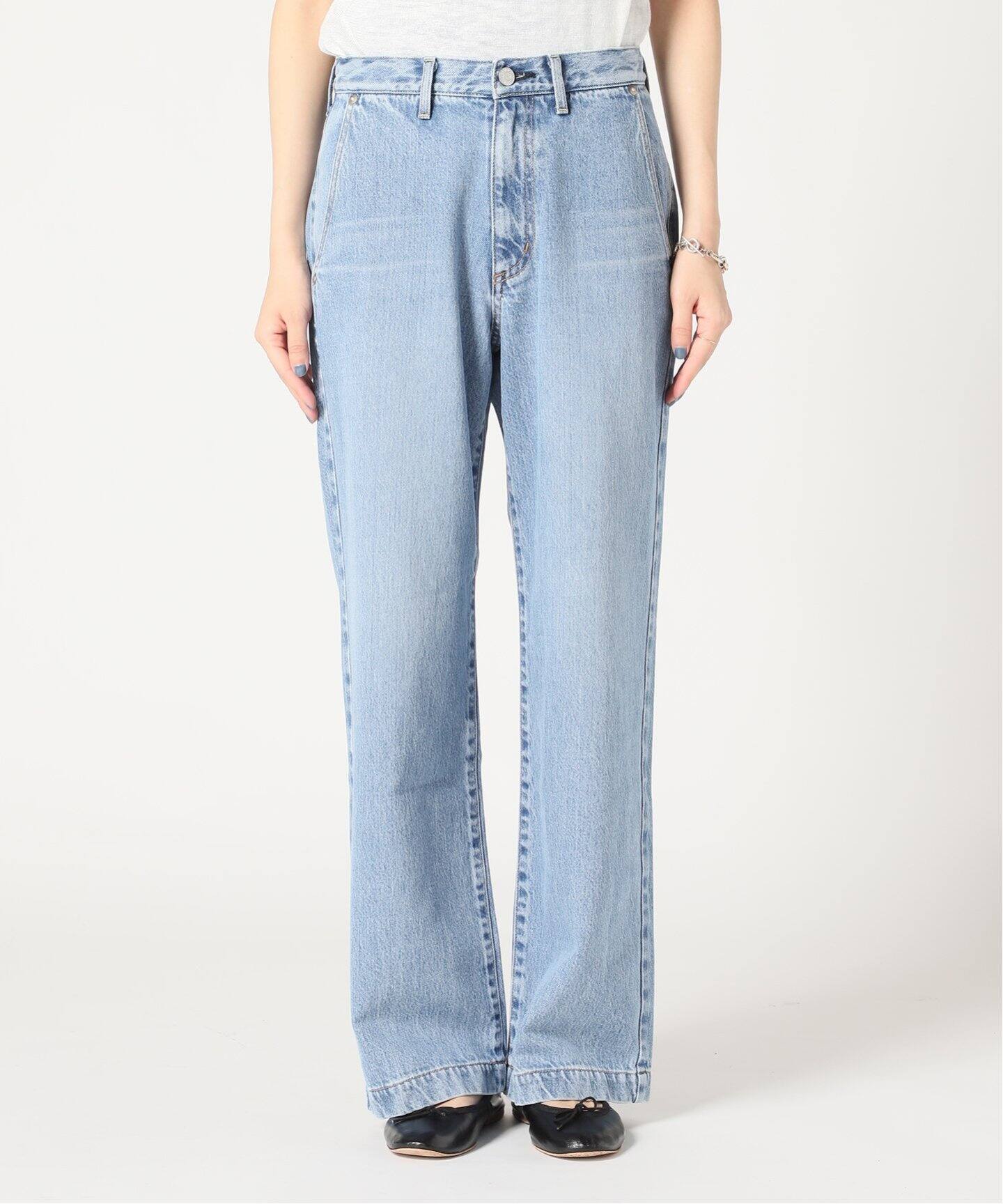 追加2》エコデニムソフトバギーパンツ◇（デニムパンツ・ジーンズ  