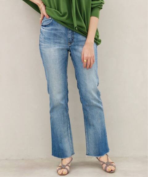 追加 Yanuk ヤヌーク 別注 セミフレアパンツ Iena イエナ 公式のファッション通販 Baycrew S Store