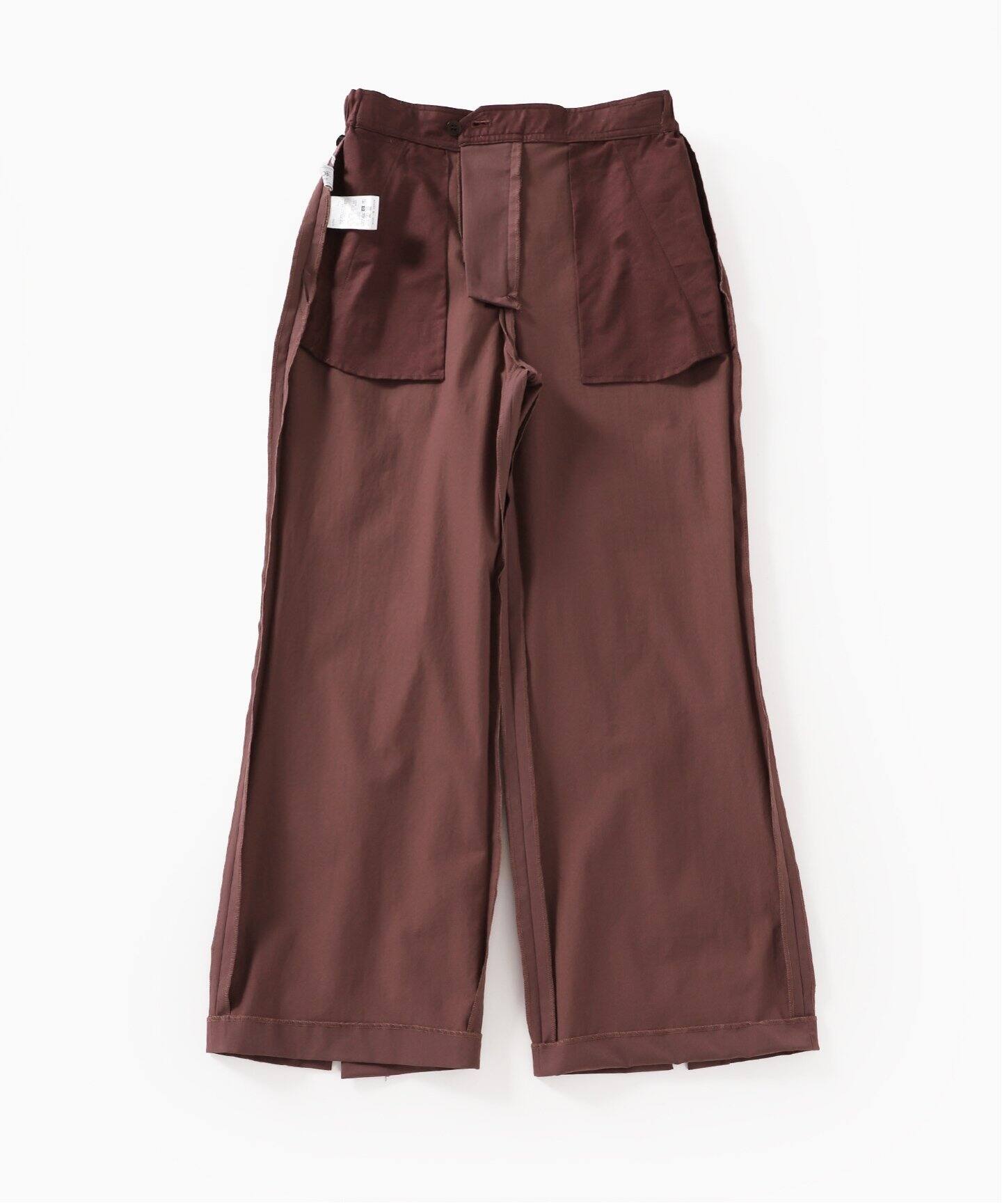 WEB限定》バックタックスリットパンツ◇（その他パンツ）｜SLOBE