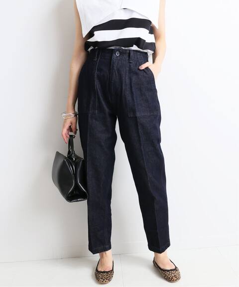 Le Denim Maritas ベイカーパンツ Slobe Iena スローブ イエナ 公式のファッション通販 Baycrew S Store