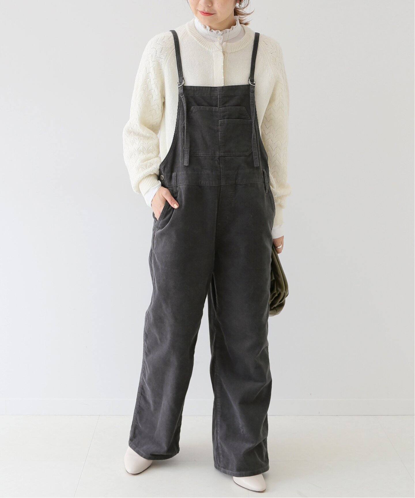 LE DENIM コーデュロイオーバーオール◇（サロペット／オーバーオール 