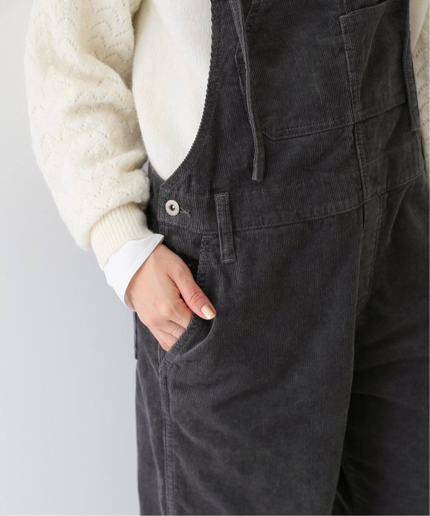 LE DENIM コーデュロイオーバーオール◇（サロペット／オーバーオール  