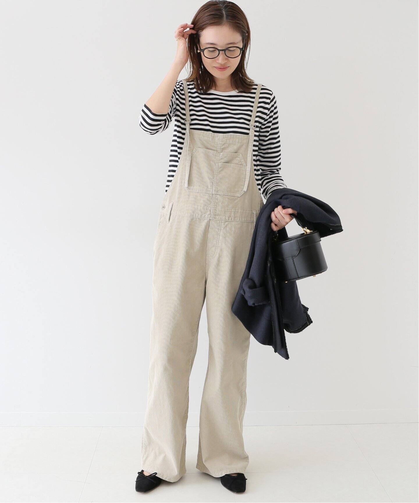 LE DENIM コーデュロイオーバーオール◇（サロペット／オーバーオール 