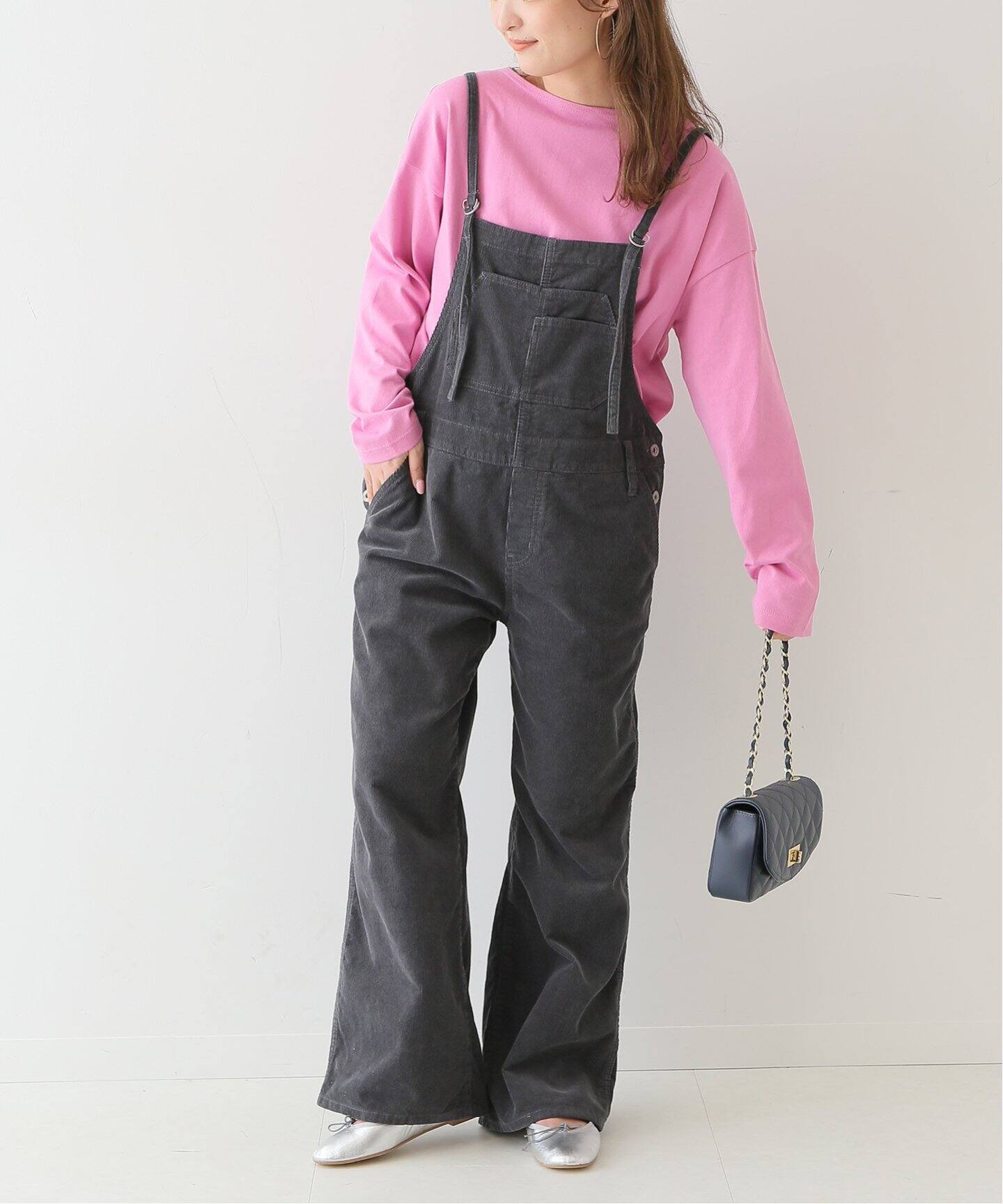 LE DENIM コーデュロイオーバーオール◇（サロペット／オーバーオール 