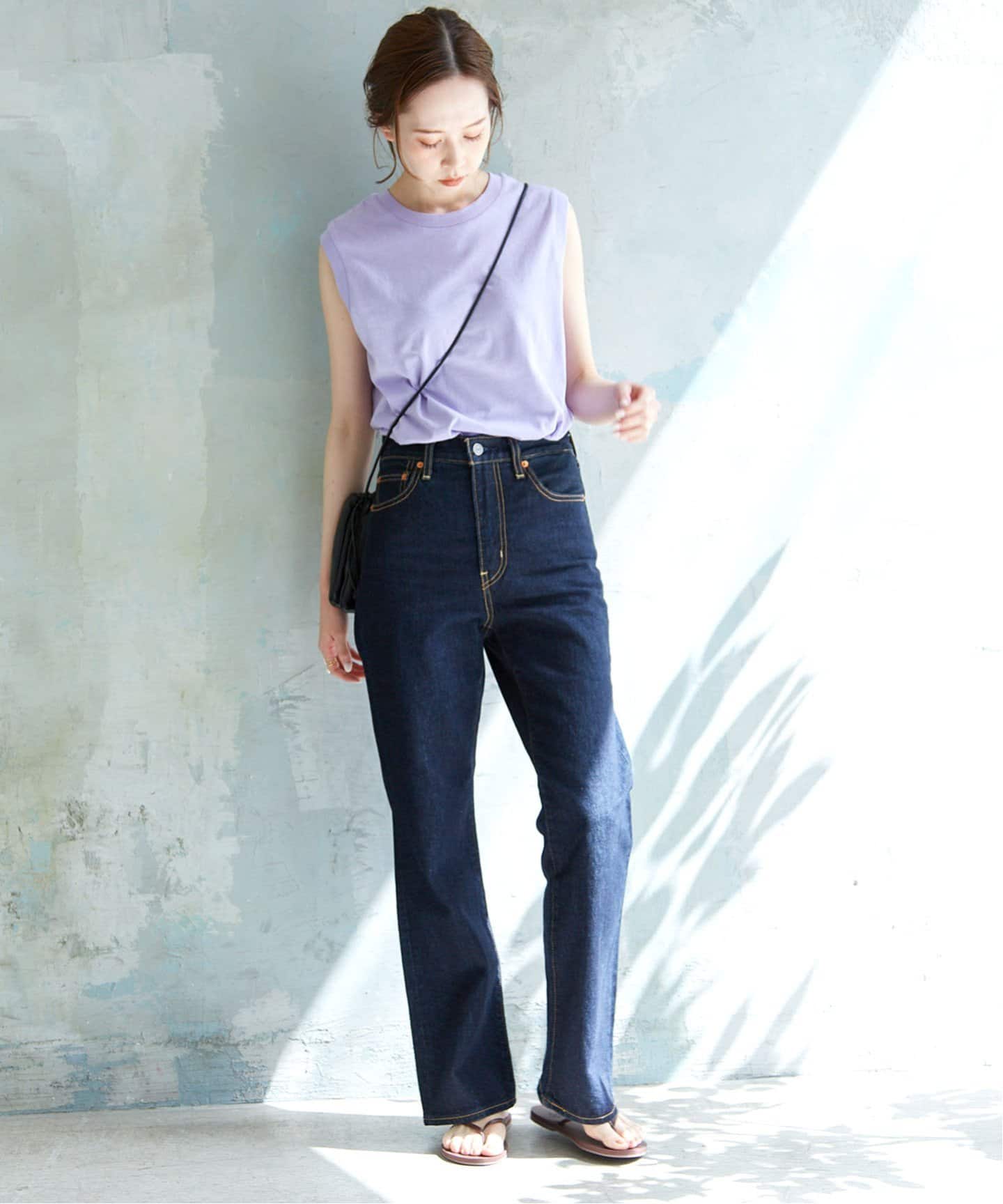 国内外の人気! Slobe iena L 別注 フレアデニム 27 Levi’s - デニム/ジーンズ