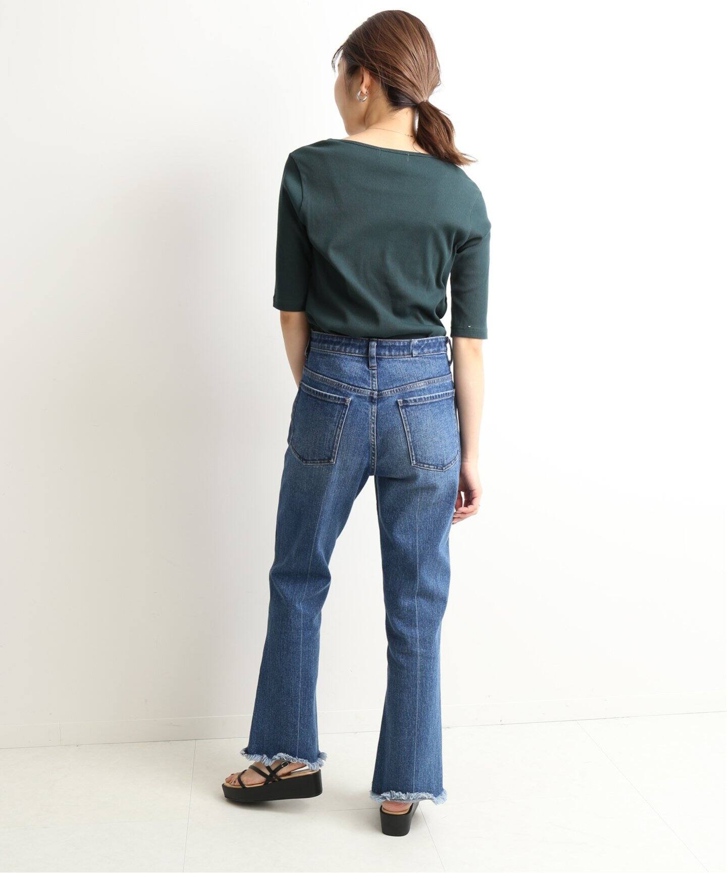 国内外の人気! Slobe iena L 別注 フレアデニム 27 Levi’s - デニム/ジーンズ