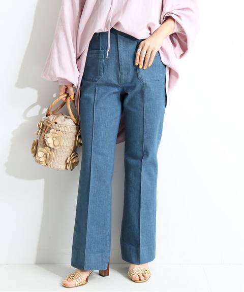 Iena La Boucle デニム フレアパンツ Iena イエナ 公式のファッション通販 Baycrew S Store