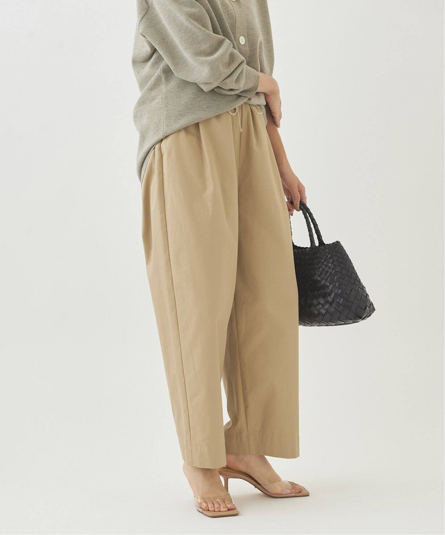 プラージュ チノパン ワイドチノパン