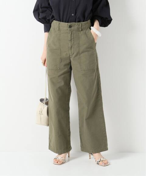 追加 ハイウエストベイカーパンツ2 Plage プラージュ 公式のファッション通販 21030922803120 Baycrew S Store