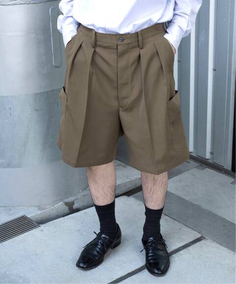 Neat ニート Max Canvas Cargo Shorts L Echoppe レショップ 公式のファッション通販 Baycrew S Store