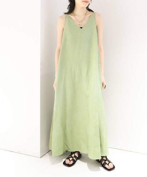 予約 Sayakadavis For Cityshop Vegetable Dyed M Strap Maxi ドレス Cityshop シティショップ 公式のファッション通販 Baycrew S Store