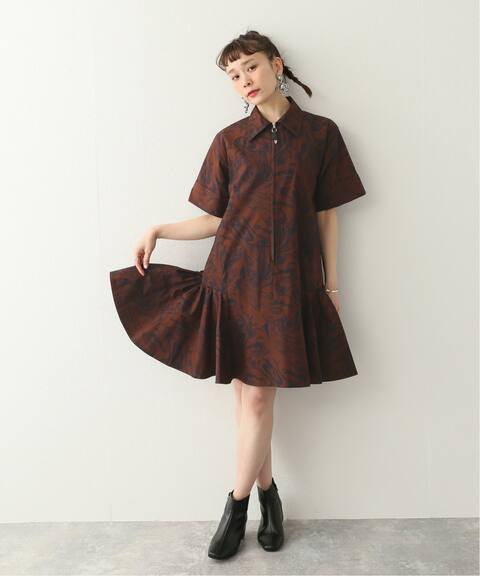 Toga Pulla トーガプルラ Marble Print Cotton Dress ワンピース Cityshop シティショップ 公式のファッション通販 Baycrew S Store Toga Pulla トーガプルラ Marble Print Cotton Dress ワンピース Cityshop シティショップ 公式のファッション通販 Baycrew S Store