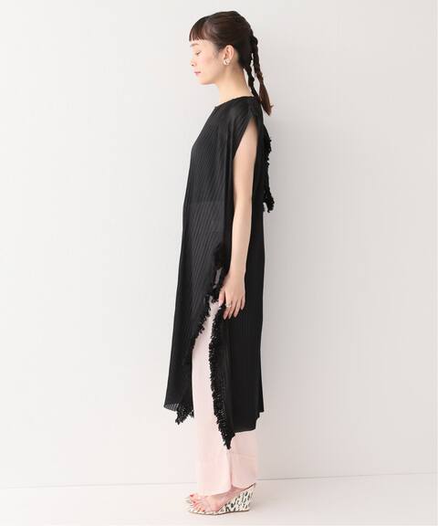 Ponti ポンティ Randam Pleats Sheer Dress ワンピース Cityshop シティショップ 公式のファッション通販 Baycrew S Store