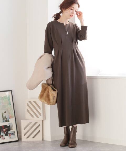 パールウエストタックワンピース La Totalite ラ トータリテ 公式のファッション通販 Baycrew S Store