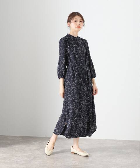 ナシジラインフラワーワンピース La Totalite ラ トータリテ 公式のファッション通販 Baycrew S Store