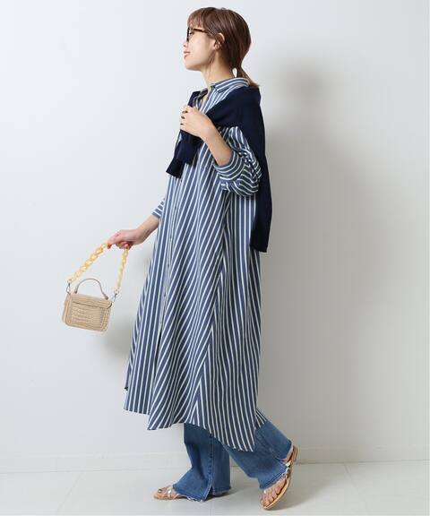 Emmetex ストライプシャツワンピース Spick And Span スピック スパン 公式のファッション通販 Baycrew S Store
