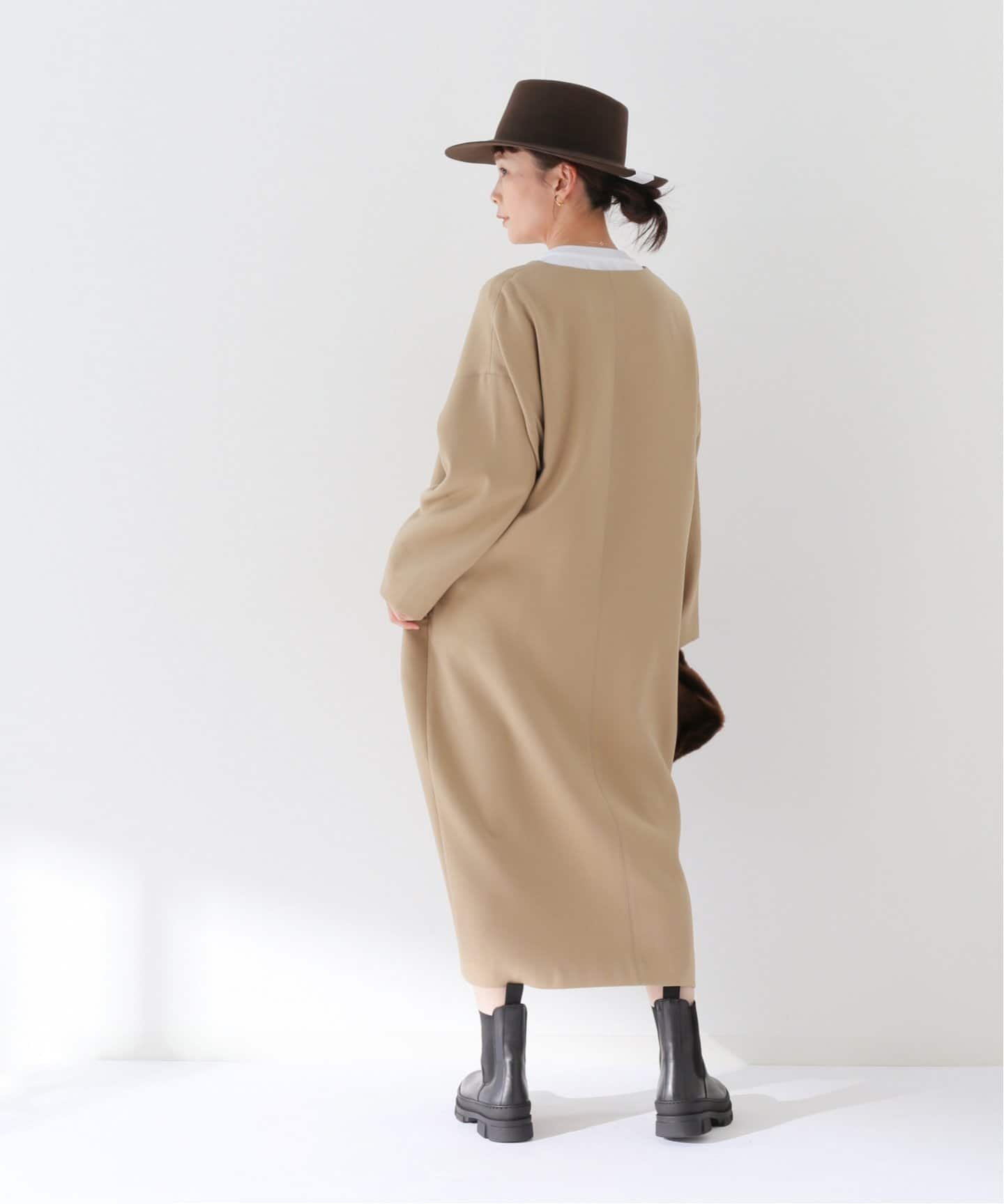 人気定番の Spick リバーキーネックワンピース Span And ロングワンピース マキシワンピース Guiacieneguilla Com