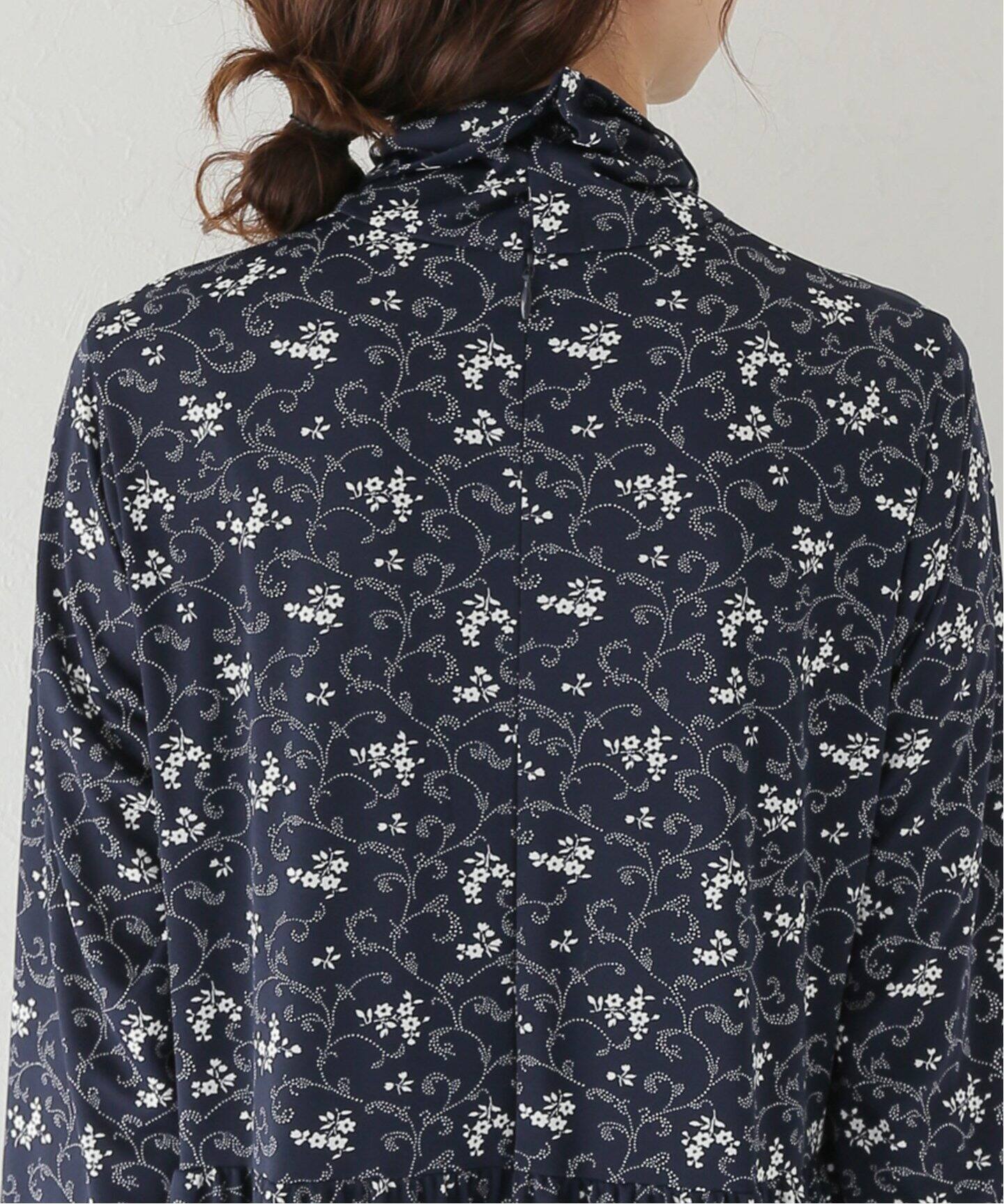 フラワープリント ストレッチワンピース（ワンピース）｜Spick and 