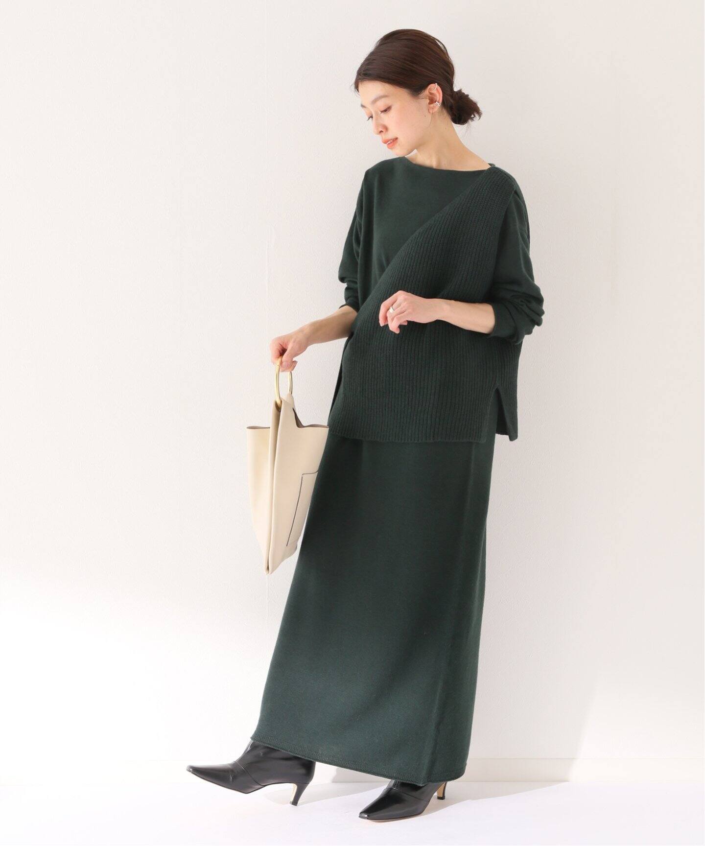 ウールレイヤードニットワンピース Spick And Span スピック スパン 公式のファッション通販 Baycrew S Store